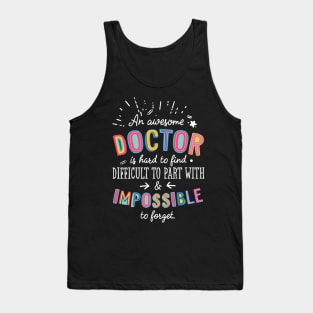 An awesome Doctor Gift Idea - Impossible to Forget Quote Tank Top